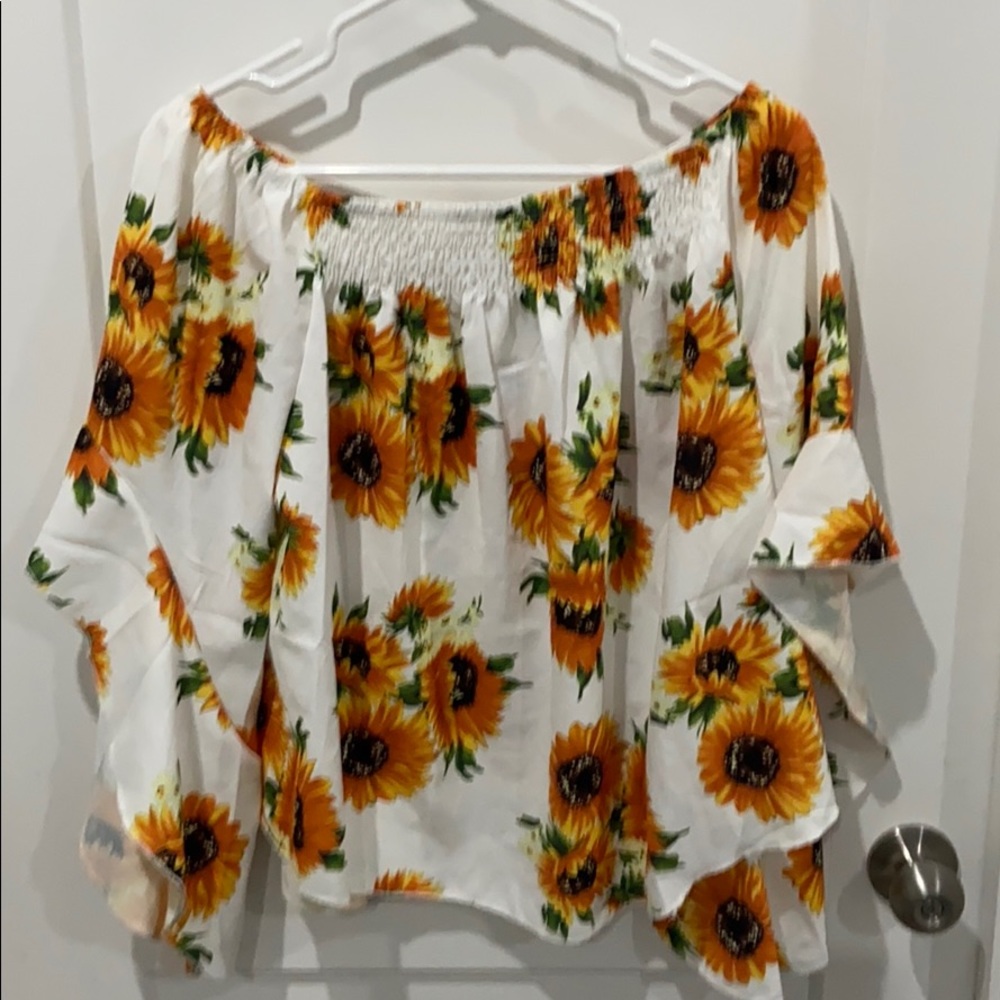 Sunflower blouse.
